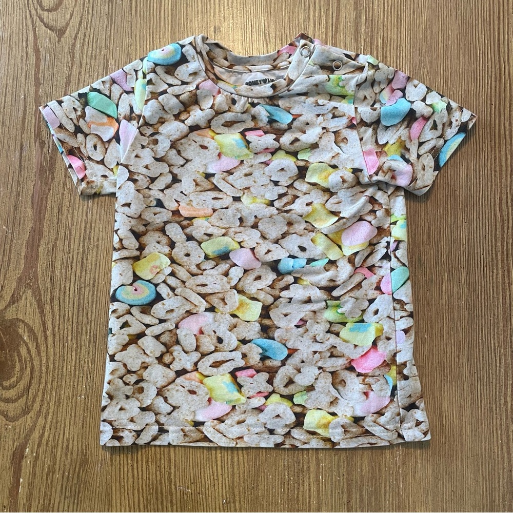 Romey Loves Lulu Cereal Print T-Shirt